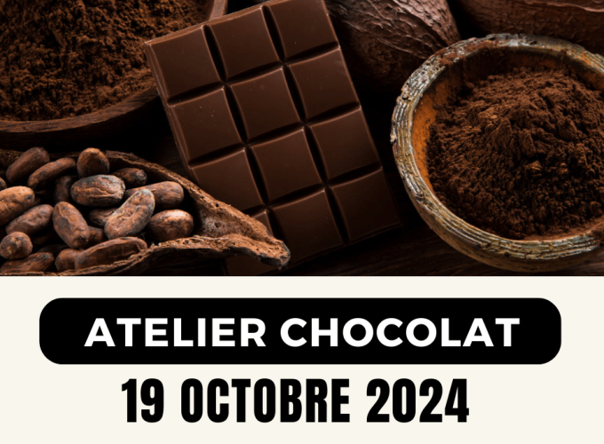 ATELIER CHOCOLAT – 19 OCTOBRE 2024