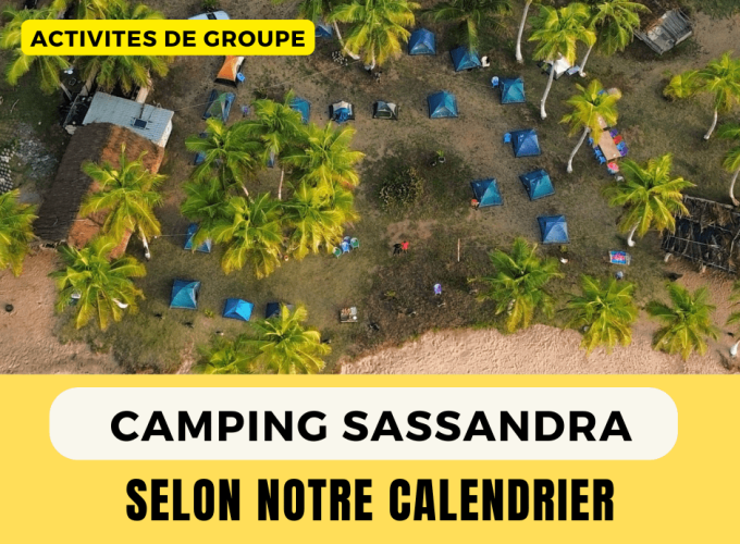 Camping Sassandra – Activité de groupe