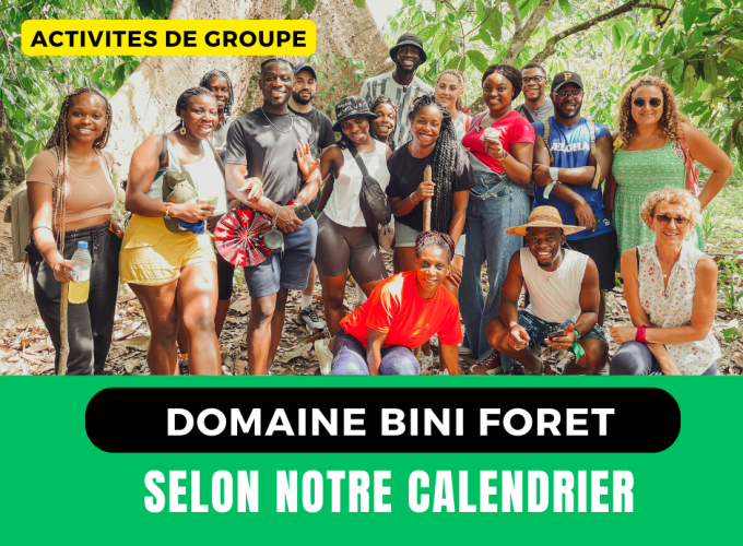 Excursion d’une journée au Domaine Bini forêt – Activité de groupe